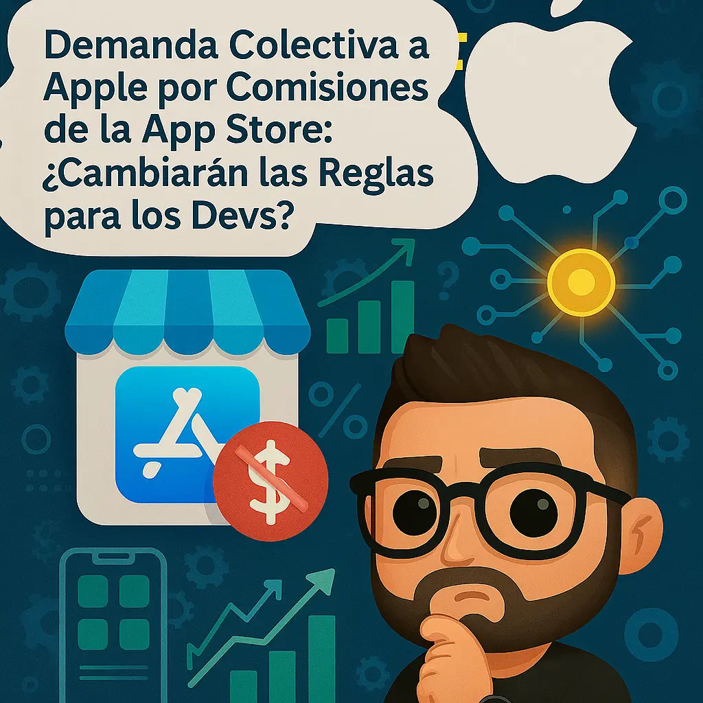 Demanda Colectiva a Apple por Comisiones de la App Store: ¿Cambiarán las Reglas para los Devs?